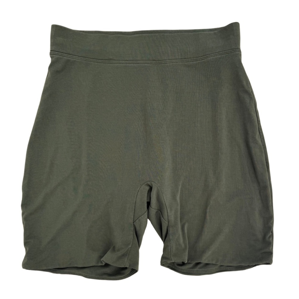 Nuuds FULL SET Original Biker Short and Oversized T-Shirt Darkest Olive‎ Medium - Picture 10 of 14